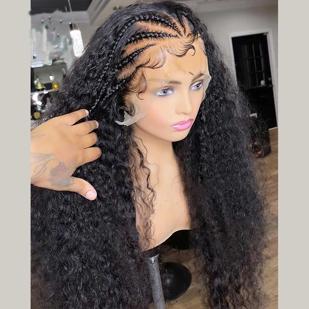26Inch 180%Density Soft Long Preplucked Kinky Curly Glueless Natural Black Lace Front Wig For Women BabyHair Daily Cosplay
26Inch 180%Density Soft Long Preplucked Kinky Curly Glueless Natural Black Lace Front Wig For Women BabyHair Daily Cosplay