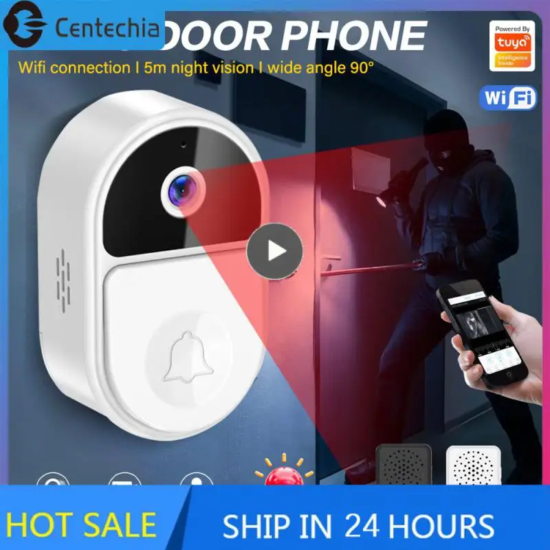 Outdoor Tuya Intercom Camera Wireless Tuya Smart Video Doorbell Real Time Ip65 Waterproof Smart Home Video Intercom Door Bell
Outdoor Tuya Intercom Camera Wireless Tuya Smart Video Doorbell Real Time Ip65 Waterproof Smart Home Video Intercom Door Bell