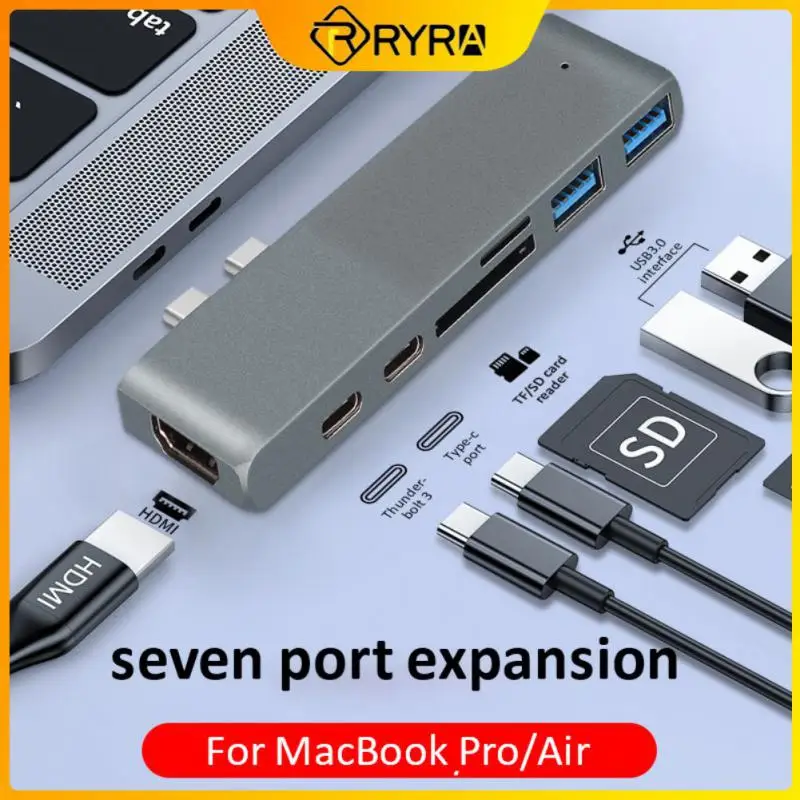 Многофункциональный USB-разветвитель RYRA 7 в 1, USB Type C 3.1, устройство для чтения SD-и TF-карт, высокоскоростной USB-разветвитель для ПК
Многофункциональный USB-разветвитель RYRA 7 в 1, USB Type C 3.1, устройство для чтения SD-и TF-карт, высокоскоростной USB-разветвитель для ПК