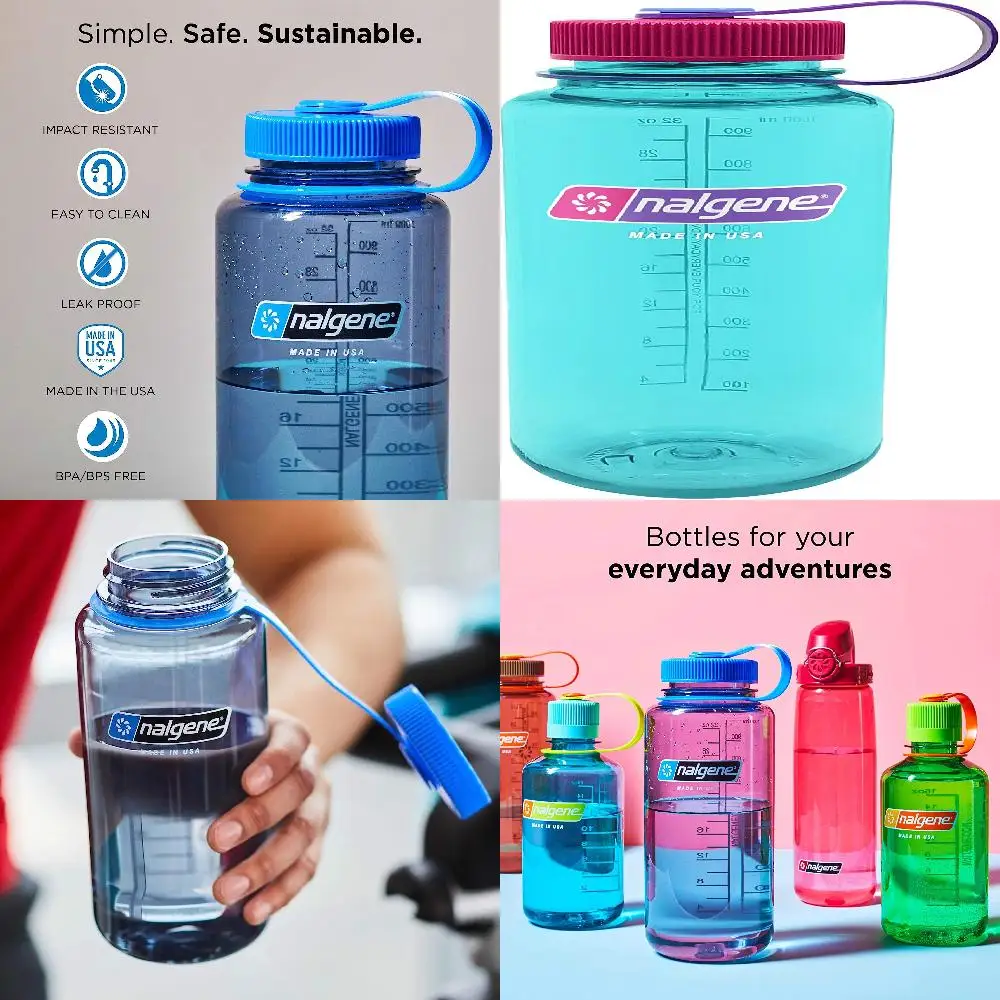 Sustainable, Tritan BPA-Free 50% Residual Plastic Water Bottle with Wide-Mouth, Perfect for 946 Surfers
Sustainable, Tritan BPA-Free 50% Residual Plastic Water Bottle with Wide-Mouth, Perfect for 946 Surfers