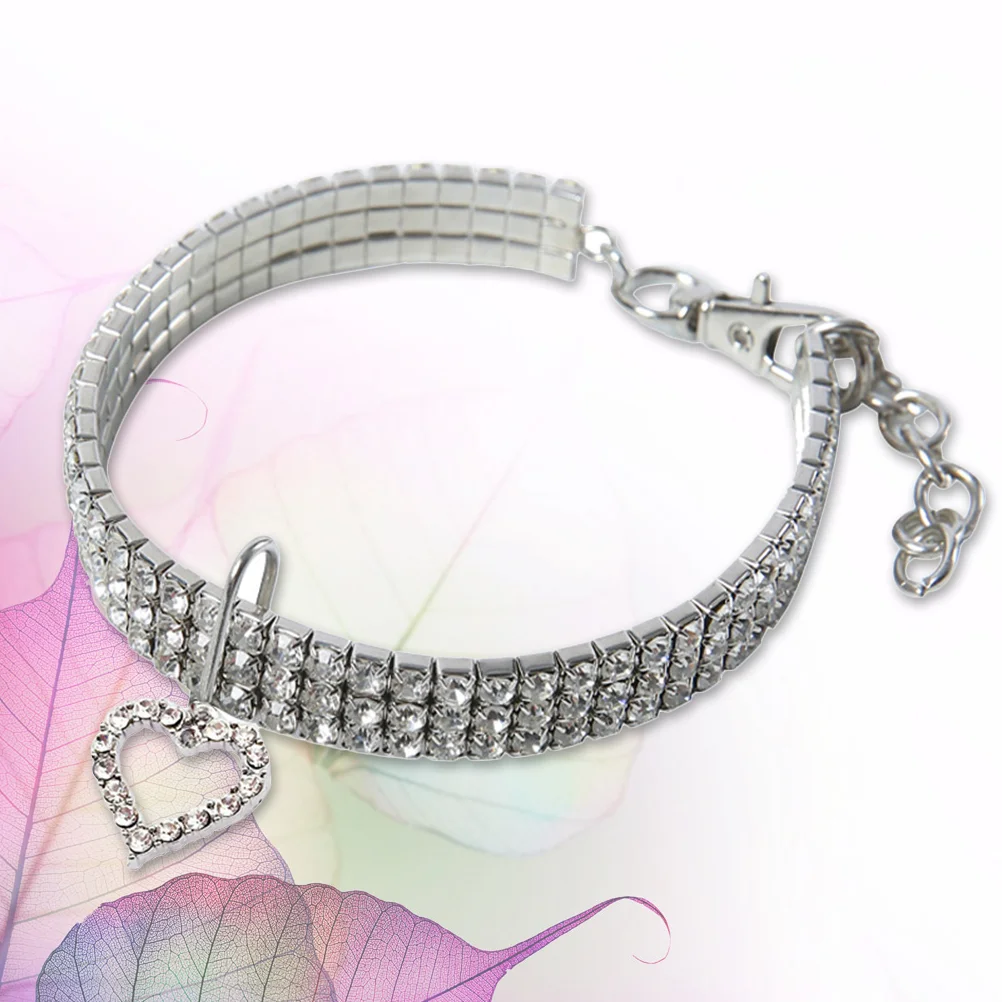 Collar Dog Pet Dogs Cat Rhinestone Necklace Collars Crystal Bling Puppy Neck Necklaces Diamond Circle Fashion Chain Adjustable
Collar Dog Pet Dogs Cat Rhinestone Necklace Collars Crystal Bling Puppy Neck Necklaces Diamond Circle Fashion Chain Adjustable