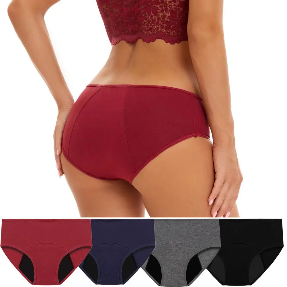 Seamless Period Underwear High Waist Women's Menstrual Panties Abundant Flow Absorbent Leak Proof Underwear for Periods
Seamless Period Underwear High Waist Women's Menstrual Panties Abundant Flow Absorbent Leak Proof Underwear for Periods
