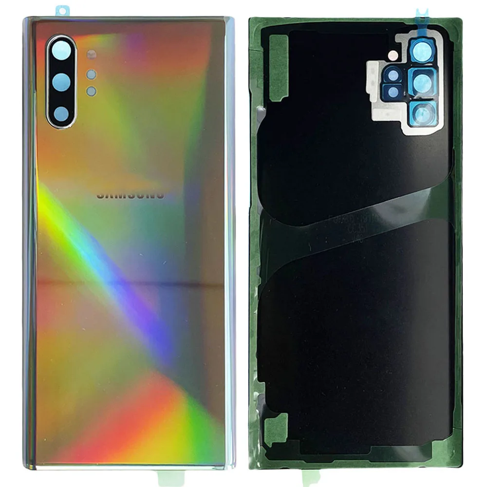 Оригинальная Задняя стеклянная крышка корпуса батарейного отсека для Samsung Galaxy Note10 + Plus N975 N975F с объективом камеры
Оригинальная Задняя стеклянная крышка корпуса батарейного отсека для Samsung Galaxy Note10 + Plus N975 N975F с объективом камеры