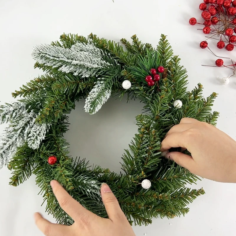 Christmas Green Garland New Year Decoration Artificial Pine Needle Plastic Wreath Xmas Tree Home Door Wall DIY Hanging Ornaments
Christmas Green Garland New Year Decoration Artificial Pine Needle Plastic Wreath Xmas Tree Home Door Wall DIY Hanging Ornaments