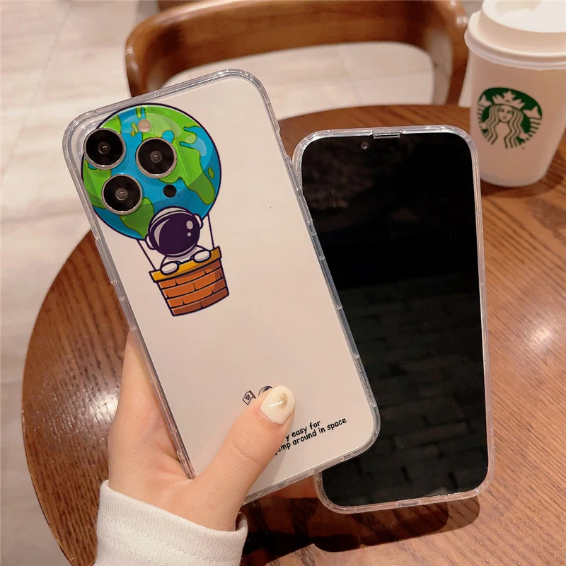 Astronaut Phone Case For iPhone 11 12 13 Pro MAX 6 6S 7 8 Plus XS 12 13 Mini X XR SE 2020 Carcasa Black TPU Coque
Astronaut Phone Case For iPhone 11 12 13 Pro MAX 6 6S 7 8 Plus XS 12 13 Mini X XR SE 2020 Carcasa Black TPU Coque