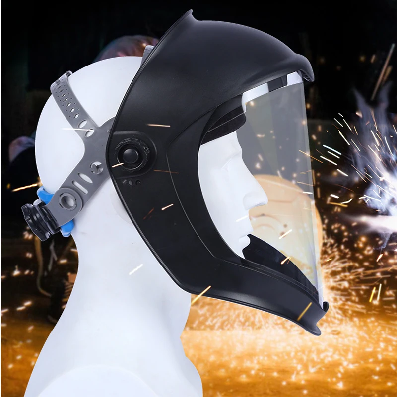 Hot Head-mounted grinding welding mask safety mask screen mask half helmet household spiral welding welding Protective Equipment
Hot Head-mounted grinding welding mask safety mask screen mask half helmet household spiral welding welding Protective Equipment