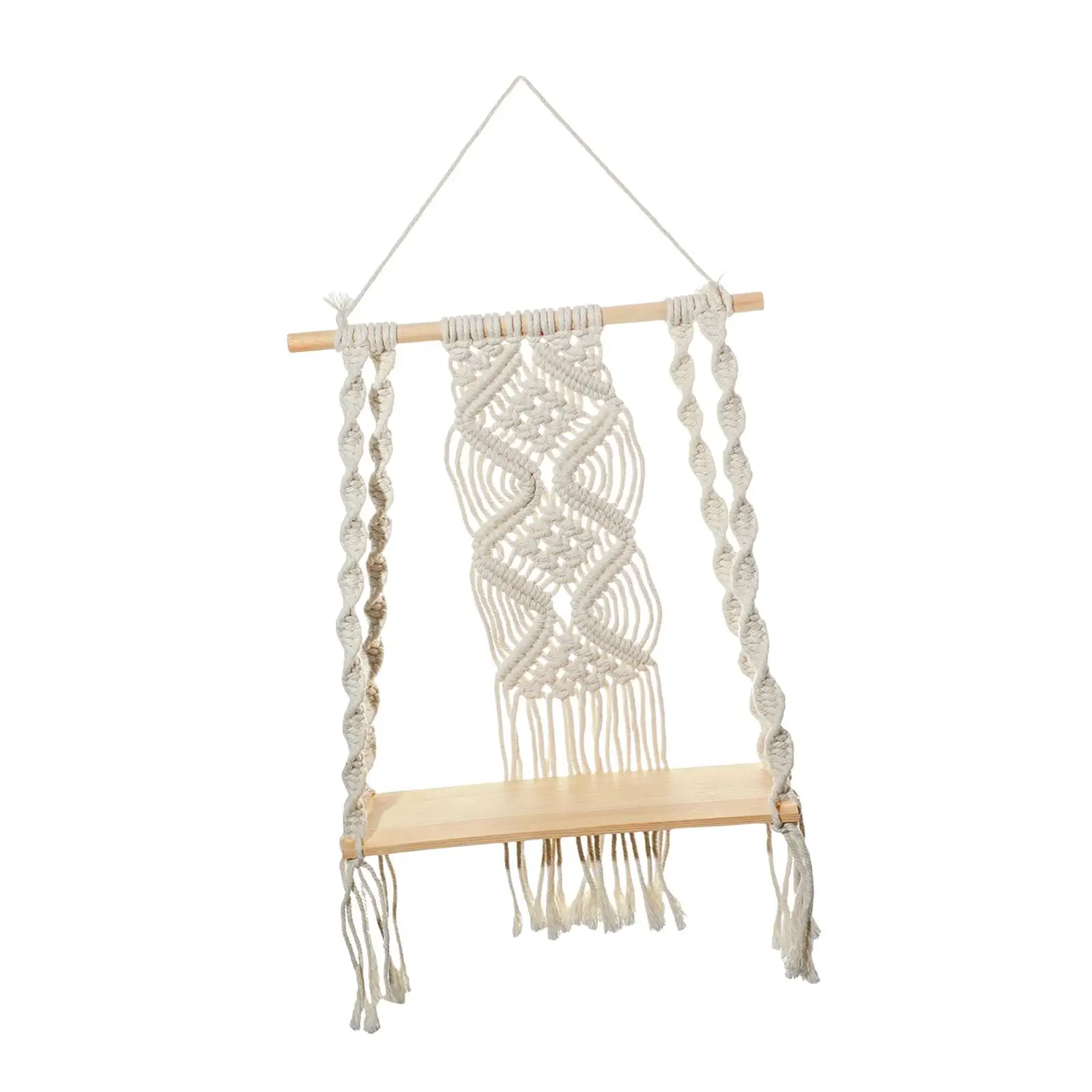 Wall Hanging Storage Shelf Boho Decor Organizer for Bedroom Measures 13.8x33.5inch Decorative Shelving Easily Install Versatile
Wall Hanging Storage Shelf Boho Decor Organizer for Bedroom Measures 13.8x33.5inch Decorative Shelving Easily Install Versatile
