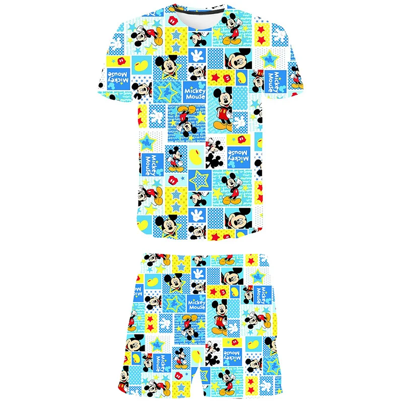 New Summer Baby Mickey Mouse Clothes Suit Children Boys Girls Cartoon T-Shirt Shorts 2Pcs set Casual Clothing Kids Tracksuits
New Summer Baby Mickey Mouse Clothes Suit Children Boys Girls Cartoon T-Shirt Shorts 2Pcs set Casual Clothing Kids Tracksuits