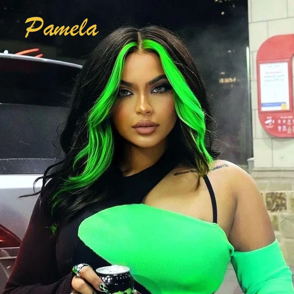 Brazilian Green Colored Body Wave Human Hair Wigs Ombre Green Lace Front Wigs Transparent Lace Frontal Wigs For Women 
Brazilian Green Colored Body Wave Human Hair Wigs Ombre Green Lace Front Wigs Transparent Lace Frontal Wigs For Women
