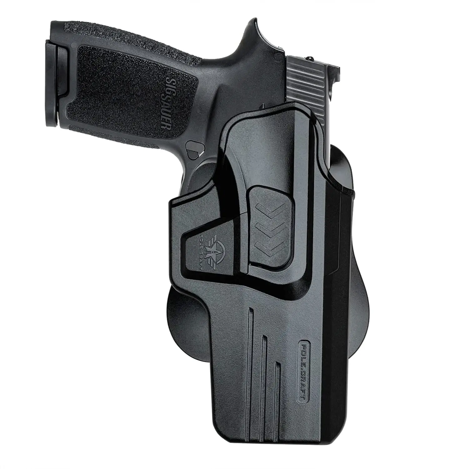 Pole. Craft OWB Paddle Polymer Holsters Fit: SIG Sauer P320 Full Compatible SIG Sauer P320 Carry Pistol Outside Waistband
Pole. Craft OWB Paddle Polymer Holsters Fit: SIG Sauer P320 Full Compatible SIG Sauer P320 Carry Pistol Outside Waistband