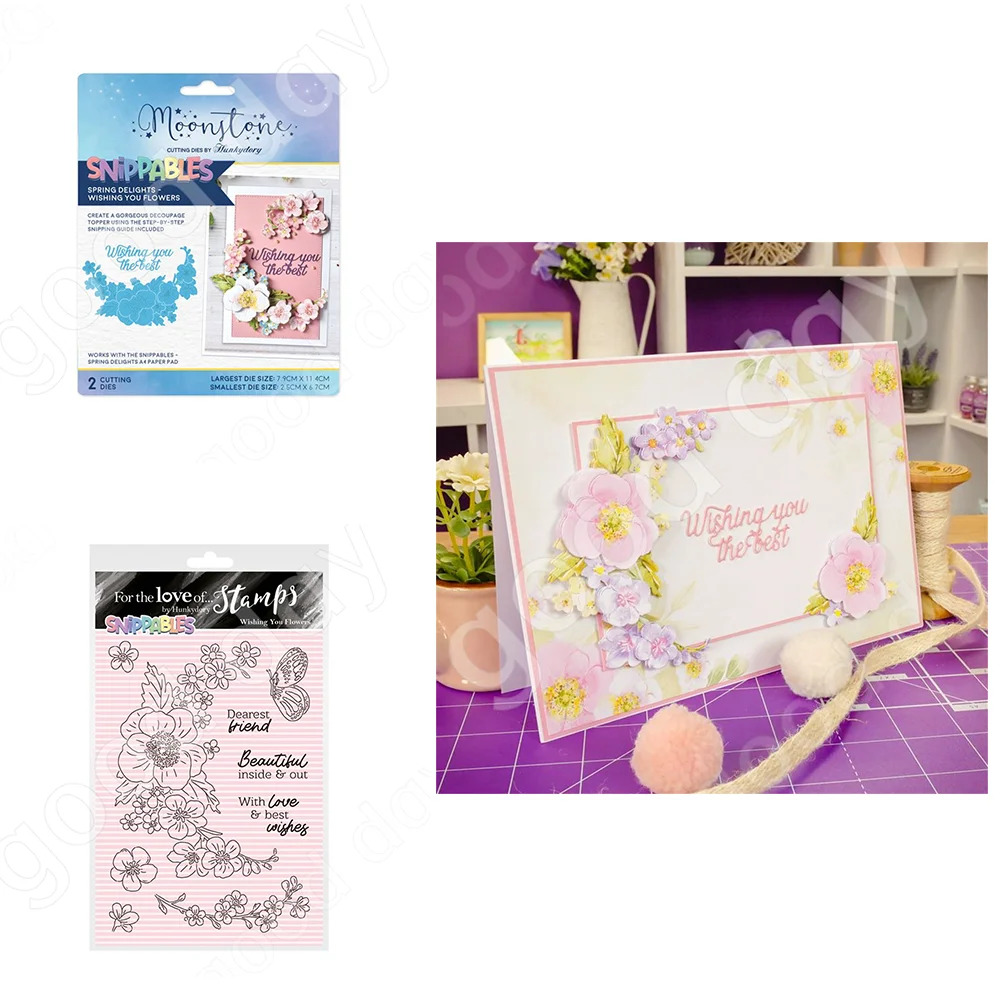 Arrival Flowers, Metal Cutting Dies and Stamps Scrapbooking Diy Decoration Craft Embossing 2022 Easter
Arrival Flowers, Metal Cutting Dies and Stamps Scrapbooking Diy Decoration Craft Embossing 2022 Easter