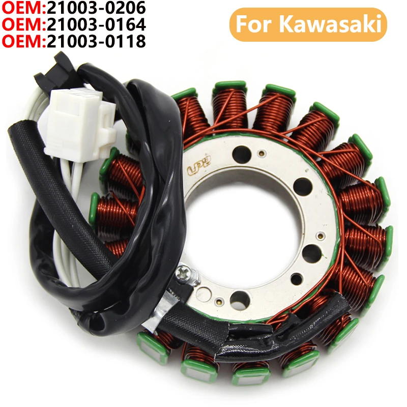 Катушка статора зажигания для Kawasaki Ninja 650 400R VULCAN 650 S VERSYS 650 21003-0206 21003-0164 21003-0118 ER650
Катушка статора зажигания для Kawasaki Ninja 650 400R VULCAN 650 S VERSYS 650 21003-0206 21003-0164 21003-0118 ER650