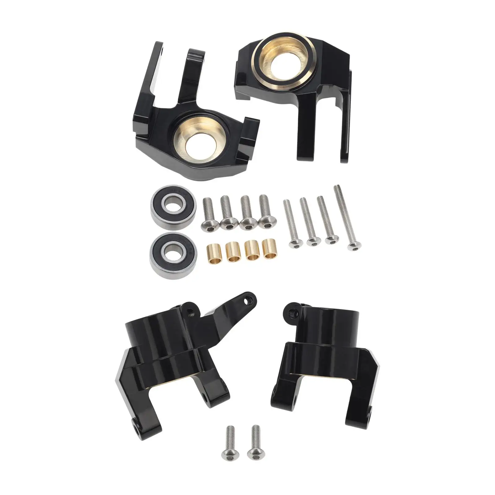 2 Pieces 1/6 RC Steering Cups Hubs Carrier Upgrade Spare Parts Replacement for Axial SCX6 Crawler Model Buggy RC Car Vehicles
2 Pieces 1/6 RC Steering Cups Hubs Carrier Upgrade Spare Parts Replacement for Axial SCX6 Crawler Model Buggy RC Car Vehicles