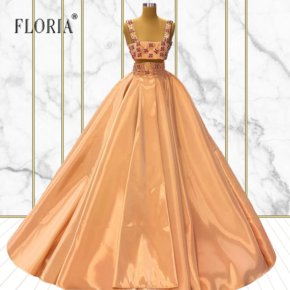 Two Pieces Prom Dresses 2022 Blush Pink Formal Party Night Vestidos De Gala Crystals Elegant Graduation Long Evening Gowns 
Two Pieces Prom Dresses 2022 Blush Pink Formal Party Night Vestidos De Gala Crystals Elegant Graduation Long Evening Gowns