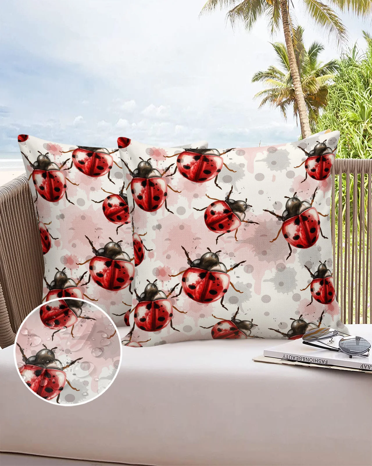 2PC Pillowcase Watercolor Paint Insect Ladybug Sofa Cushion Cover Bed Pillow Cover Home Decorative Waterproof Pillow Cases
2PC Pillowcase Watercolor Paint Insect Ladybug Sofa Cushion Cover Bed Pillow Cover Home Decorative Waterproof Pillow Cases