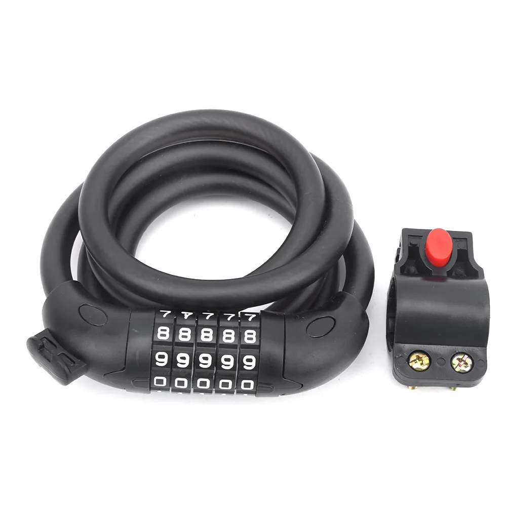 1.5M Portable Antitheft Strip Lock Disc Brake Lock Five‑digit Password for Mountain Bike bicycle
1.5M Portable Antitheft Strip Lock Disc Brake Lock Five‑digit Password for Mountain Bike bicycle