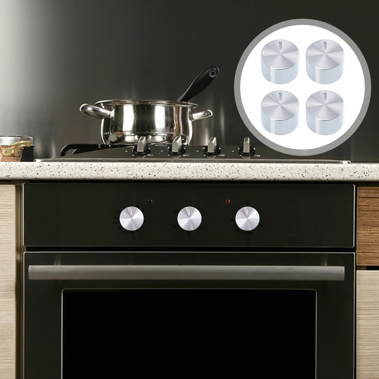 5 Pcs Gas Stove Burner Control Knob Oven Switch Ignition Toaster Stoves Cooker Knobs
5 Pcs Gas Stove Burner Control Knob Oven Switch Ignition Toaster Stoves Cooker Knobs