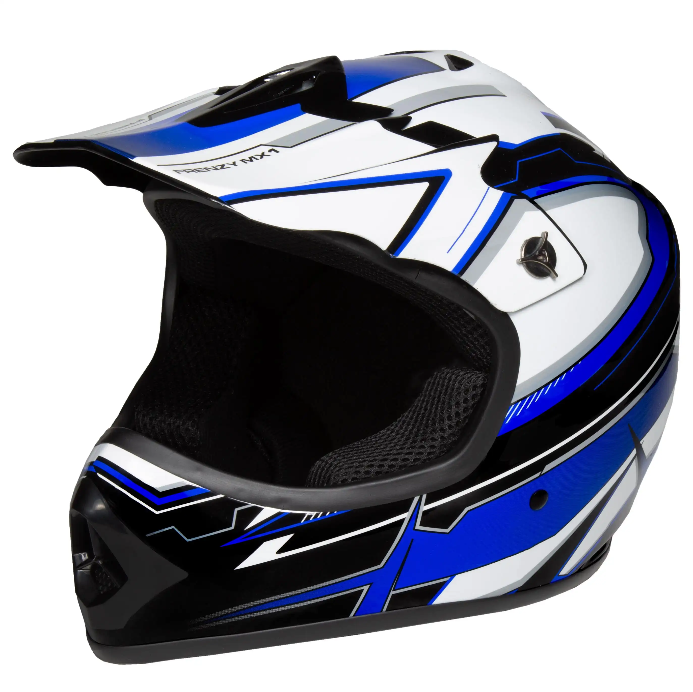 MX ATV off-road Helmet DOT Approved Blue, Youth MediumVehicle Downhill Mountain Bike DH Racing Cross Helmet
MX ATV off-road Helmet DOT Approved Blue, Youth MediumVehicle Downhill Mountain Bike DH Racing Cross Helmet