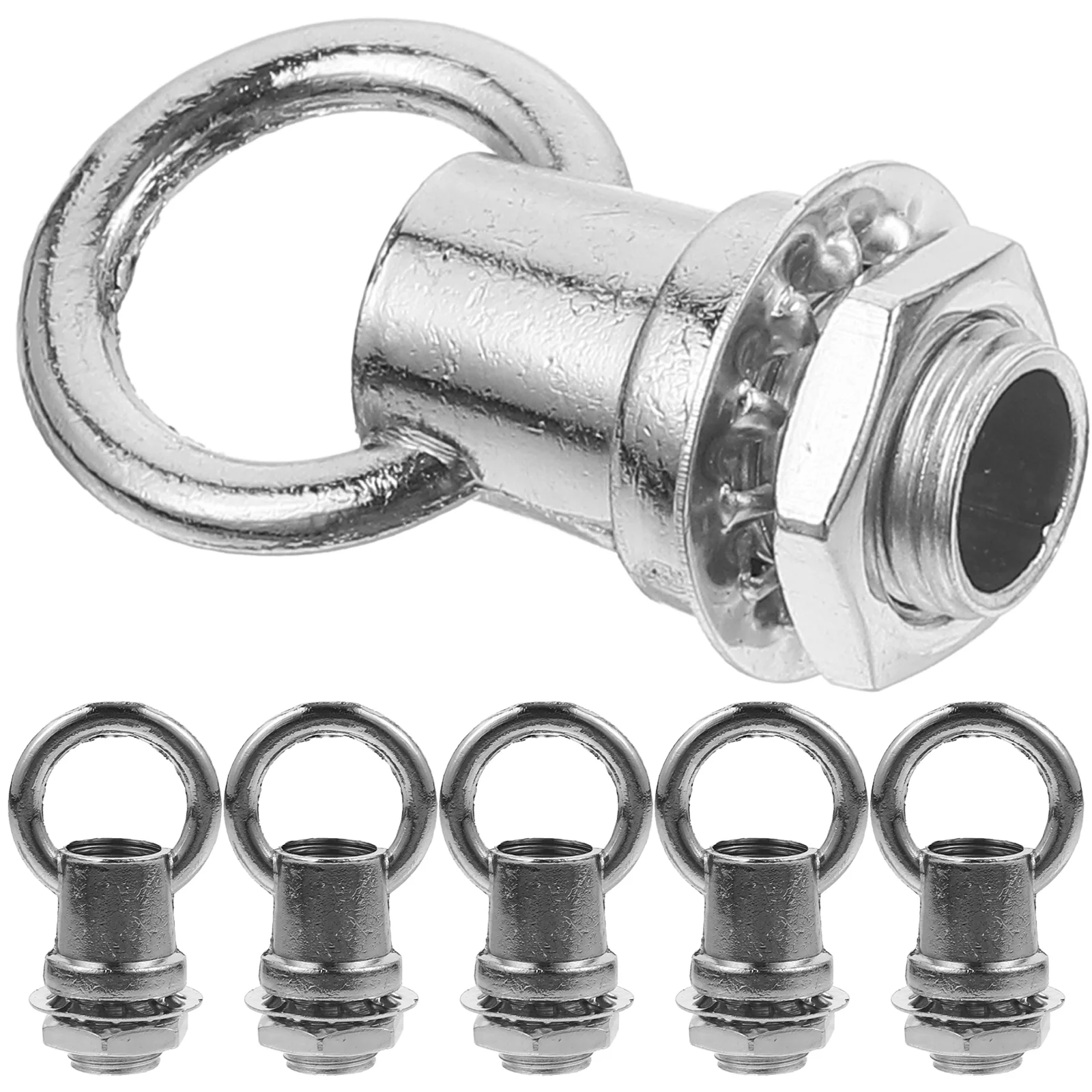 6 Pcs Nuts Chandelier Parts Ring Eye Bolts Lamp Iron Ceiling Hook Hanging Light Fixture Hooks Pendant
6 Pcs Nuts Chandelier Parts Ring Eye Bolts Lamp Iron Ceiling Hook Hanging Light Fixture Hooks Pendant
