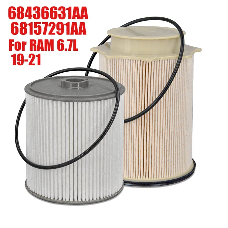 2Pcs Automobile Fuel Filter Fits For 2019-2021 Ram 2500 3500 4500 6.7L Diesel 68436631AA 68157291AA
2Pcs Automobile Fuel Filter Fits For 2019-2021 Ram 2500 3500 4500 6.7L Diesel 68436631AA 68157291AA
