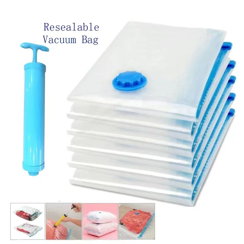 2pcs Vacuum Storage Bag for Clothes Storage Bag Transparent Border Folding Compressed Organizer Travel Space Saving Seal Packet 
2pcs Vacuum Storage Bag for Clothes Storage Bag Transparent Border Folding Compressed Organizer Travel Space Saving Seal Packet