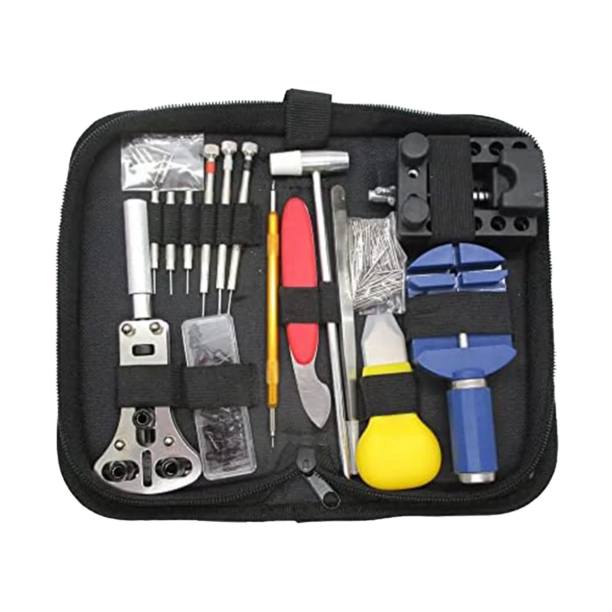Watch Repair Kit (147 Pcs) Watch Repair Kit Strap Remover Bottom Opener Repair Watch Fixing and Adjusting Tools
Watch Repair Kit (147 Pcs) Watch Repair Kit Strap Remover Bottom Opener Repair Watch Fixing and Adjusting Tools