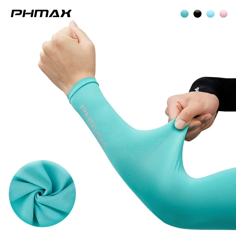 PHMAX Cycling Arm Sleeves Breathable UV Protection Running Arm Covers Fitness Basketball Elbow Pad Ice Silk Arm Wamrers
PHMAX Cycling Arm Sleeves Breathable UV Protection Running Arm Covers Fitness Basketball Elbow Pad Ice Silk Arm Wamrers