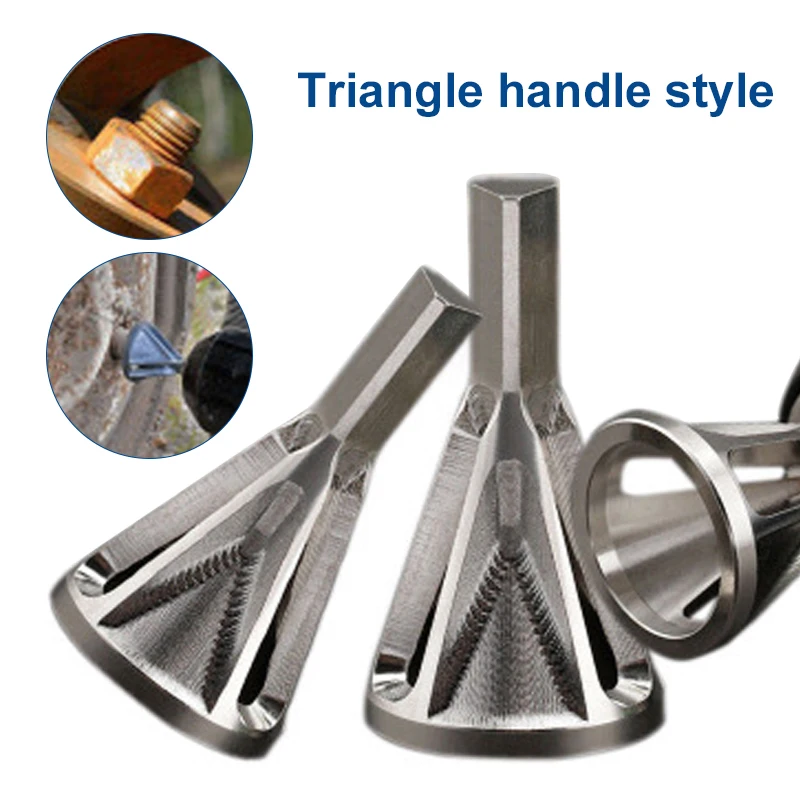 1PC Triangular / Hex handle Deburring External Chamfer Tool Stainless Steel Remove Burr Drill Bit Tools for Metal Drilling Tool
1PC Triangular / Hex handle Deburring External Chamfer Tool Stainless Steel Remove Burr Drill Bit Tools for Metal Drilling Tool