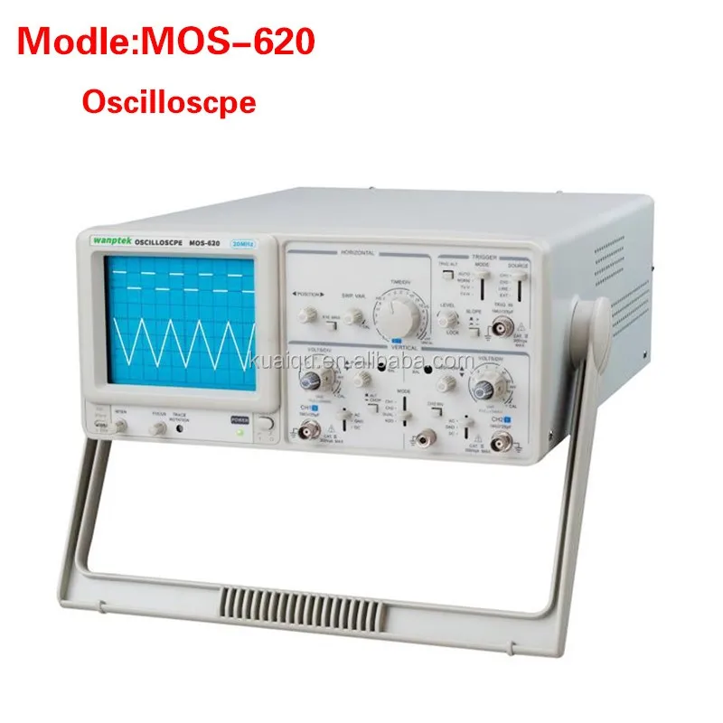 High quality MOS-620 digital / analog storage oscilloscope dual channel 20MHz
High quality MOS-620 digital / analog storage oscilloscope dual channel 20MHz