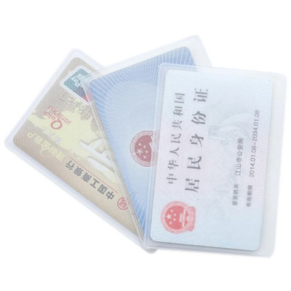 Fashion Simple PVC Waterproof Transparent Scrub Card Cover Cardholder Case Protect Credit ID Bank Card Holder Case
Fashion Simple PVC Waterproof Transparent Scrub Card Cover Cardholder Case Protect Credit ID Bank Card Holder Case