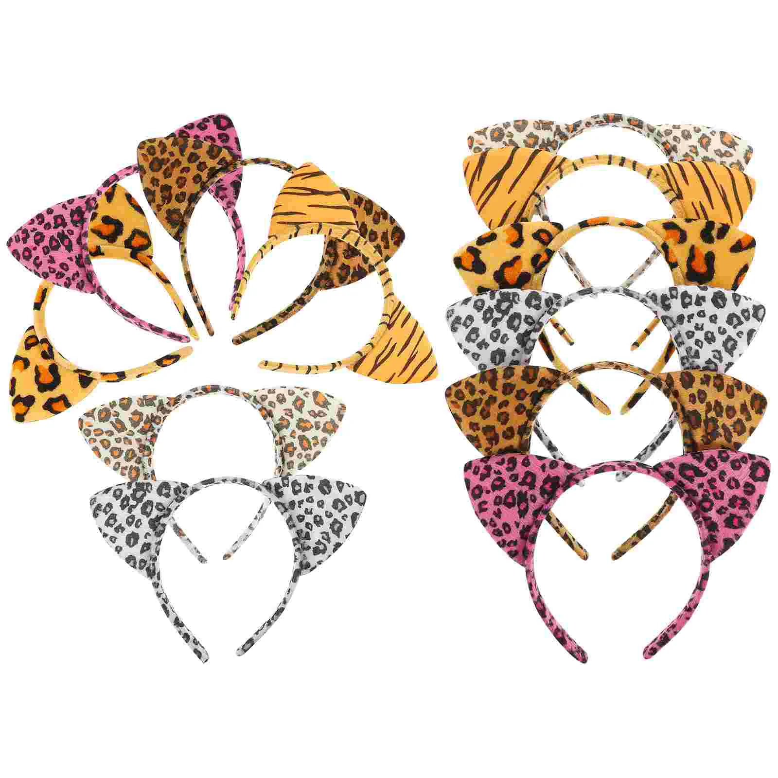 12 Pcs Cat Ears Headband Headbands Party Women Costume Accessories Cosplay Adults Leopard Halloween
12 Pcs Cat Ears Headband Headbands Party Women Costume Accessories Cosplay Adults Leopard Halloween