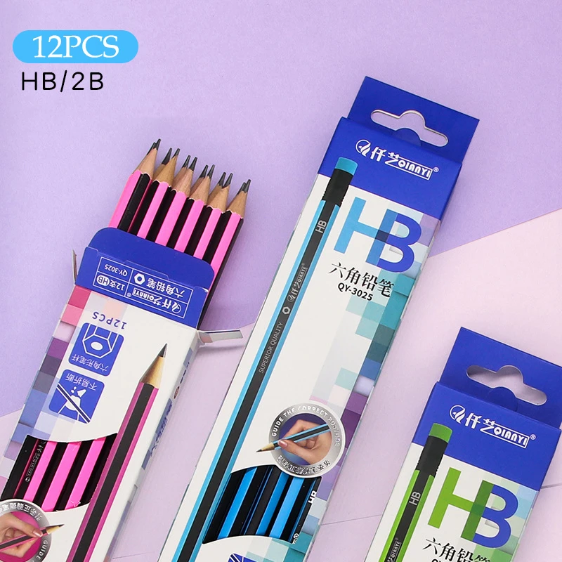 12Pcs /Lot Ordinary Pencil Wooden Lead Pencils 2B/HB Pencil With Eraser Children Gift Drawing Pencil School Writing Stationery
12Pcs /Lot Ordinary Pencil Wooden Lead Pencils 2B/HB Pencil With Eraser Children Gift Drawing Pencil School Writing Stationery