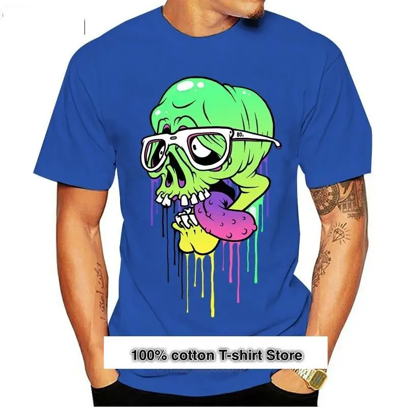 Camiseta Rave Zombie para hombre, prenda de vestir, transpirable, color blanco, Retro, 80
Camiseta Rave Zombie para hombre, prenda de vestir, transpirable, color blanco, Retro, 80