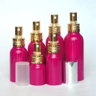 10pcs 20-300ml Rose red Aluminum empty spray bottle plastic cap Fine Mist Refill cosmetic spray jar Sample subpackage bottle
10pcs 20-300ml Rose red Aluminum empty spray bottle plastic cap Fine Mist Refill cosmetic spray jar Sample subpackage bottle