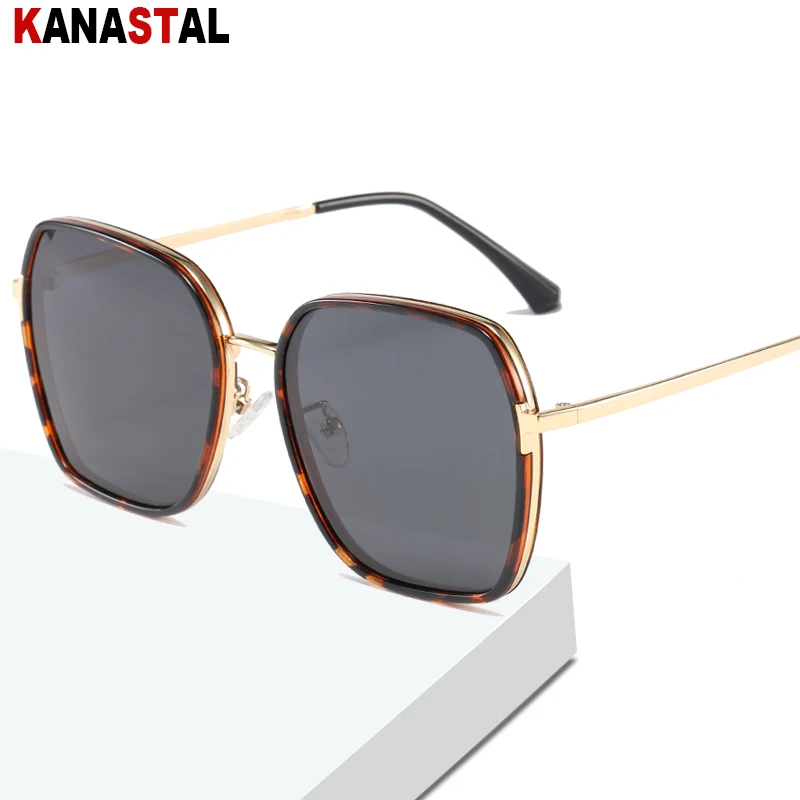 Women Polarized Sunglasses Men Sun Glasses Large Frame Anti-UV Eyeglasses Fishing Traveling Driving Suncreen Gradinet Eyewear
Women Polarized Sunglasses Men Sun Glasses Large Frame Anti-UV Eyeglasses Fishing Traveling Driving Suncreen Gradinet Eyewear