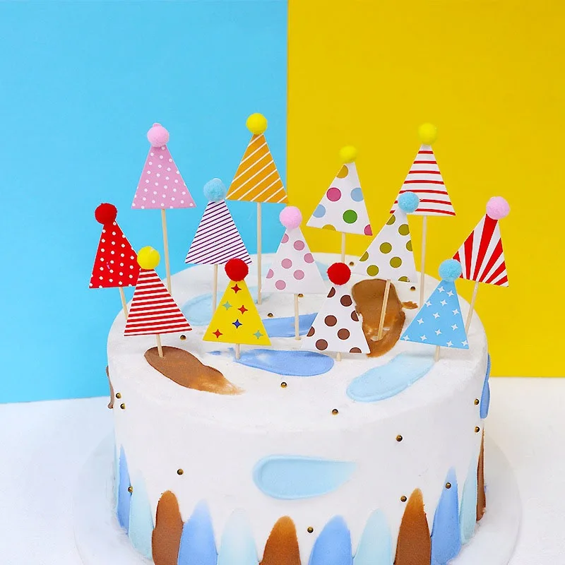 Hat Flag Plugin Creative Cake Insert Card Fur Ball Hat Cake Topper Birthday Party Decoration Dessert Inserts Festival Supplies
Hat Flag Plugin Creative Cake Insert Card Fur Ball Hat Cake Topper Birthday Party Decoration Dessert Inserts Festival Supplies