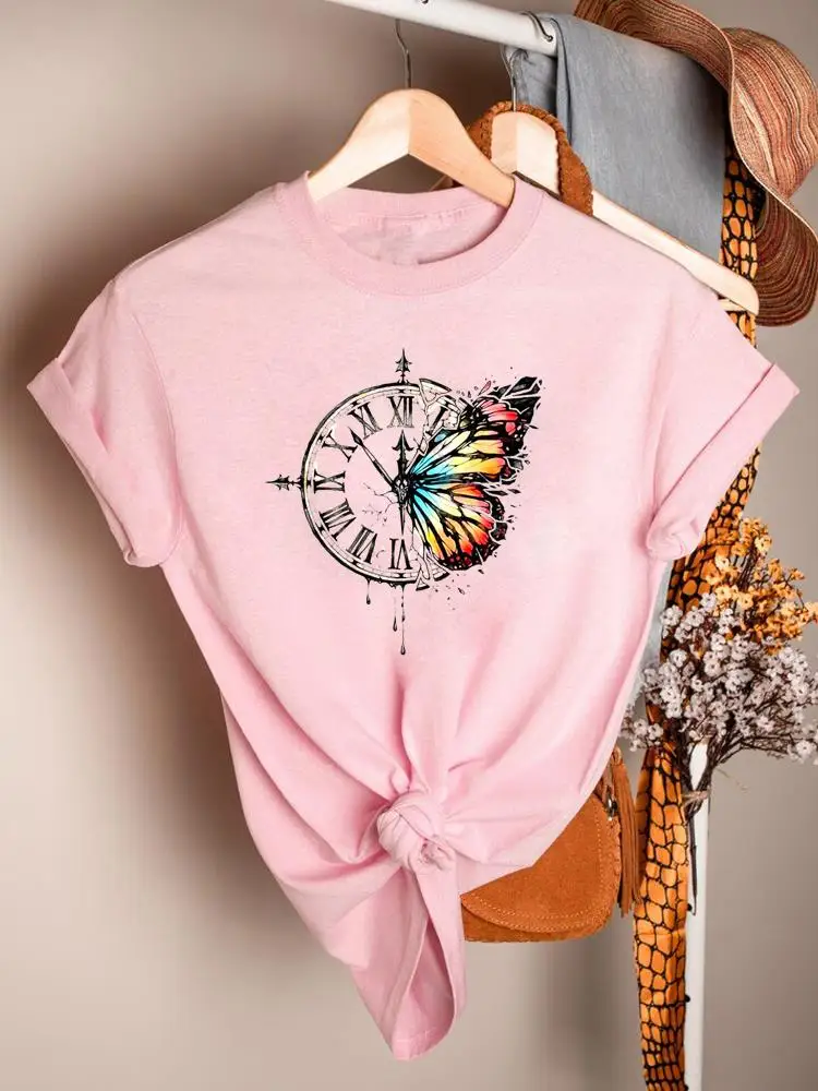 Cartoon Butterfly Love Trend 90s Printed Short Sleeve Clothing Casual Tee Women Summer T Fashion Female Clothes Graphic T-shirts
Cartoon Butterfly Love Trend 90s Printed Short Sleeve Clothing Casual Tee Women Summer T Fashion Female Clothes Graphic T-shirts