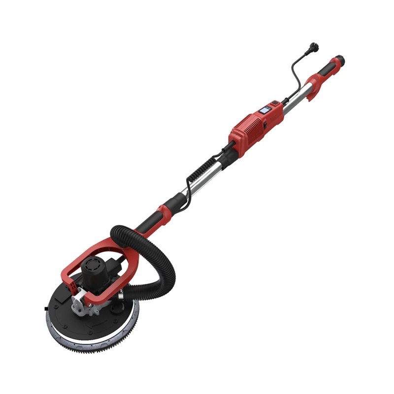 Brushless Drywall Sander with Vacuum Dust-free Attachment Telescope Handle Self Suction Long Arm Wall Grinding Machine
Brushless Drywall Sander with Vacuum Dust-free Attachment Telescope Handle Self Suction Long Arm Wall Grinding Machine