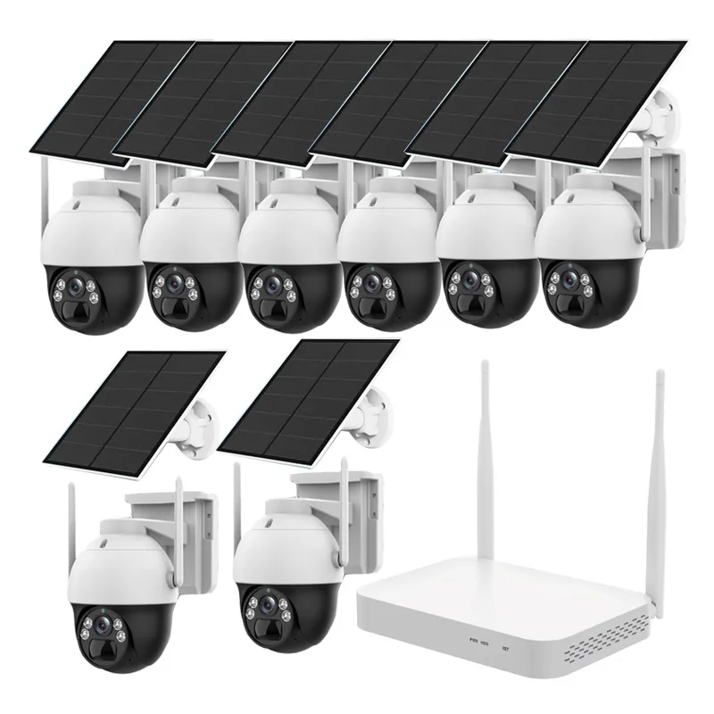 8chs 3.0Megapixel Rechargeable Battery Wifi IP-Pro Renewable Solar Powered Security Equipments Personal Camera Wifi
8chs 3.0Megapixel Rechargeable Battery Wifi IP-Pro Renewable Solar Powered Security Equipments Personal Camera Wifi