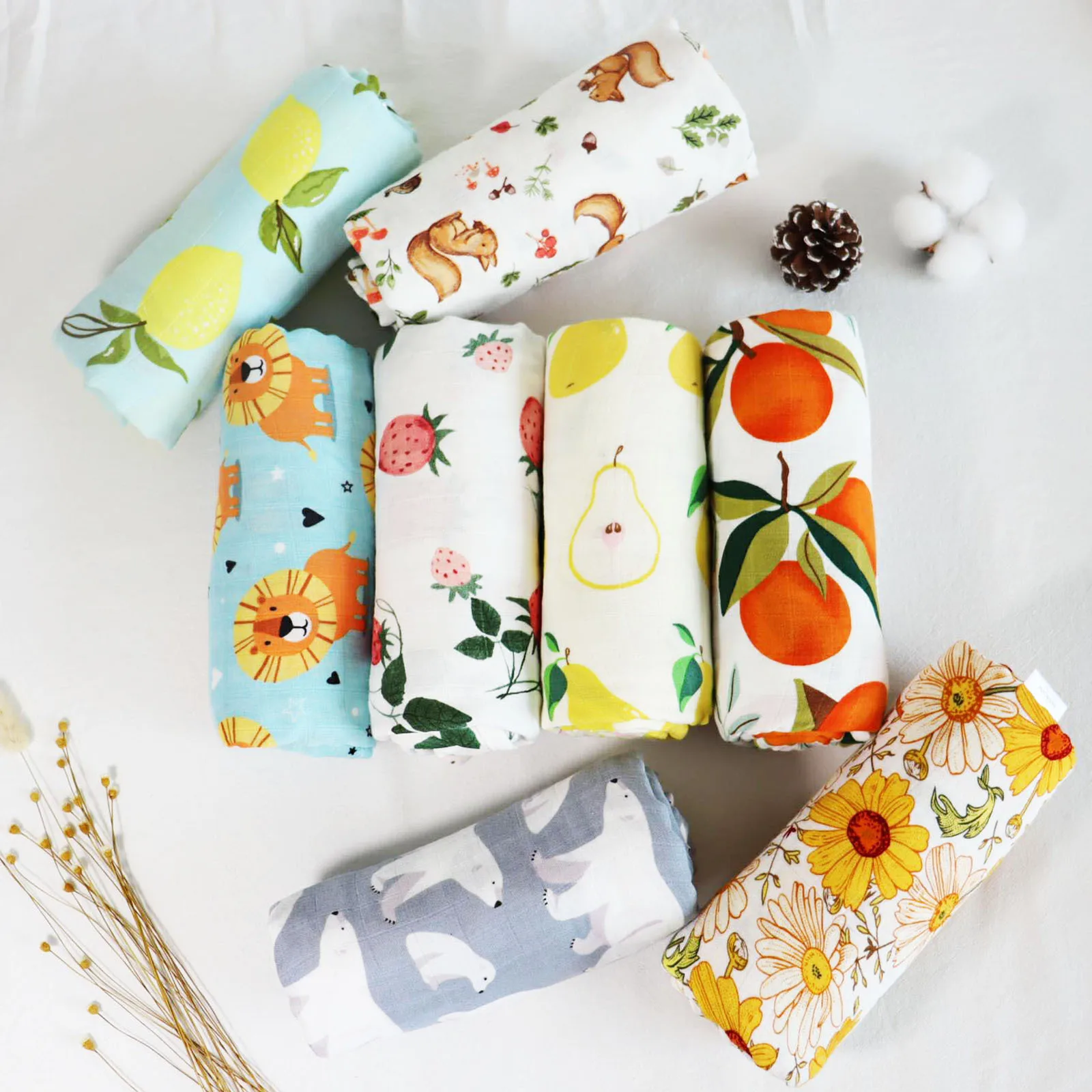 Baby Blankets Newborn Wrap Eucalyptus Leave Printed Organic Bamboo Cotton Swaddle Bedding Cover Baby Born Baby Swaddle
Baby Blankets Newborn Wrap Eucalyptus Leave Printed Organic Bamboo Cotton Swaddle Bedding Cover Baby Born Baby Swaddle