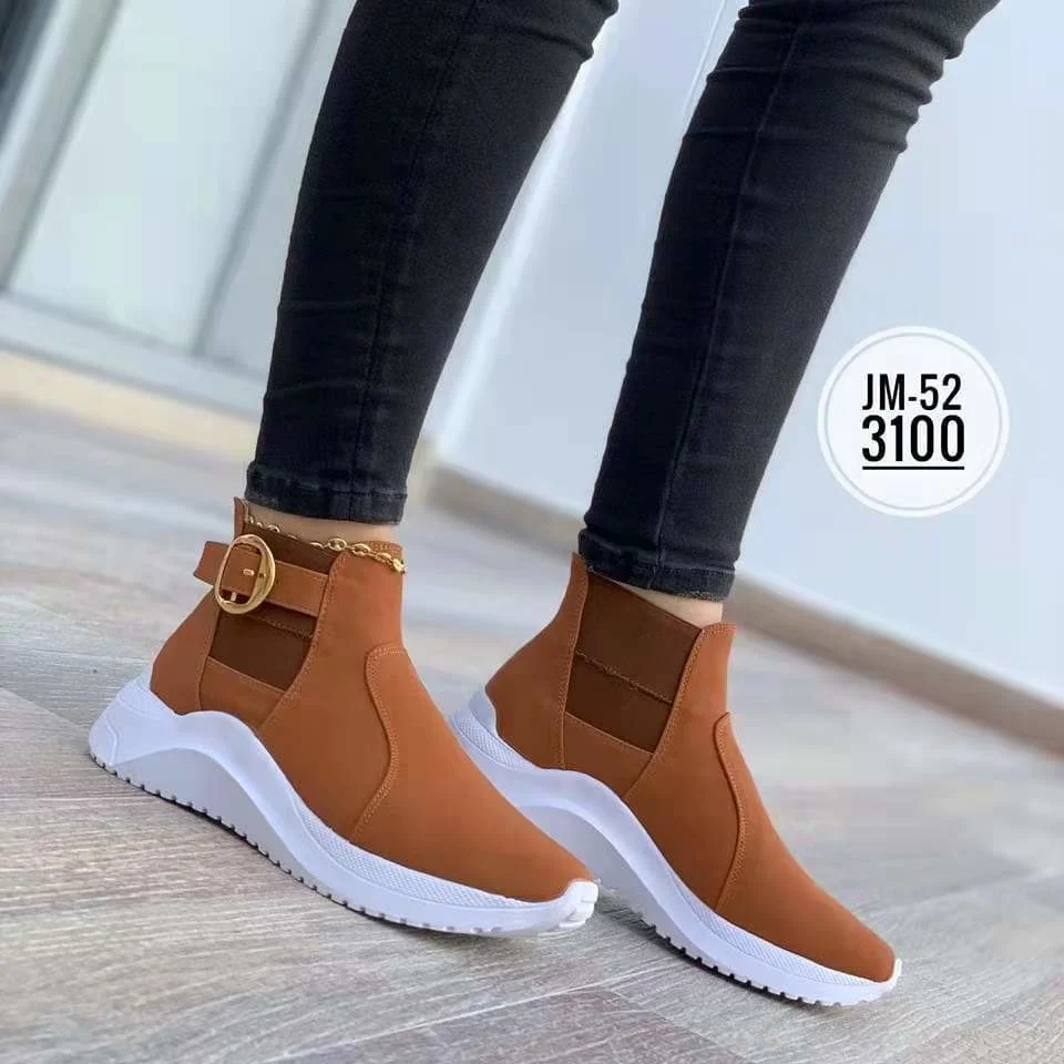 Spring New Large Size Women's Shoes Casual Breathable High-top Shoes One Foot Fish Mouth Thick Sole Shoes
Spring New Large Size Women's Shoes Casual Breathable High-top Shoes One Foot Fish Mouth Thick Sole Shoes