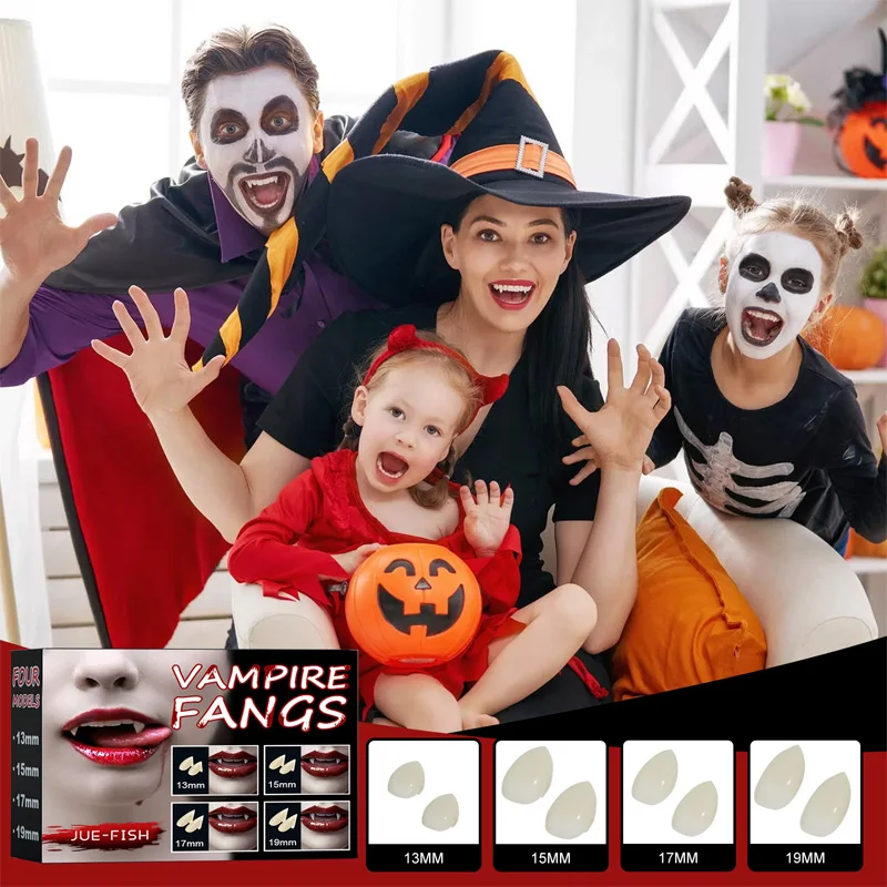 Vampire Fangs Halloween Dentures Teeth Gums Fangs Party Dance Party Costume Cosplay Props
Vampire Fangs Halloween Dentures Teeth Gums Fangs Party Dance Party Costume Cosplay Props