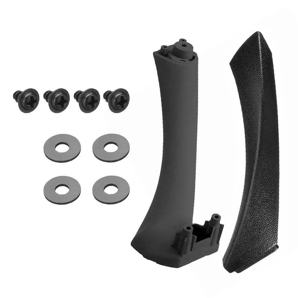 Black Car Left Side Inner Front Door Panel Handle Pull Trim+Cover For BMW E90 E91 3 Series Car Interior Accessories
Black Car Left Side Inner Front Door Panel Handle Pull Trim+Cover For BMW E90 E91 3 Series Car Interior Accessories