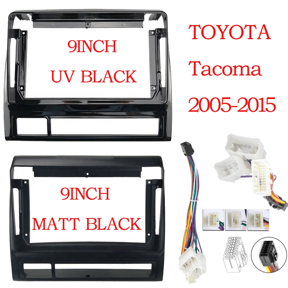2 Din 9 Inch Car MP5 Radio Stereo Player Frame Installation DVD GPS Plastic Fascia Plane Frame For TOYOTA Tacoma 2005-2015
2 Din 9 Inch Car MP5 Radio Stereo Player Frame Installation DVD GPS Plastic Fascia Plane Frame For TOYOTA Tacoma 2005-2015