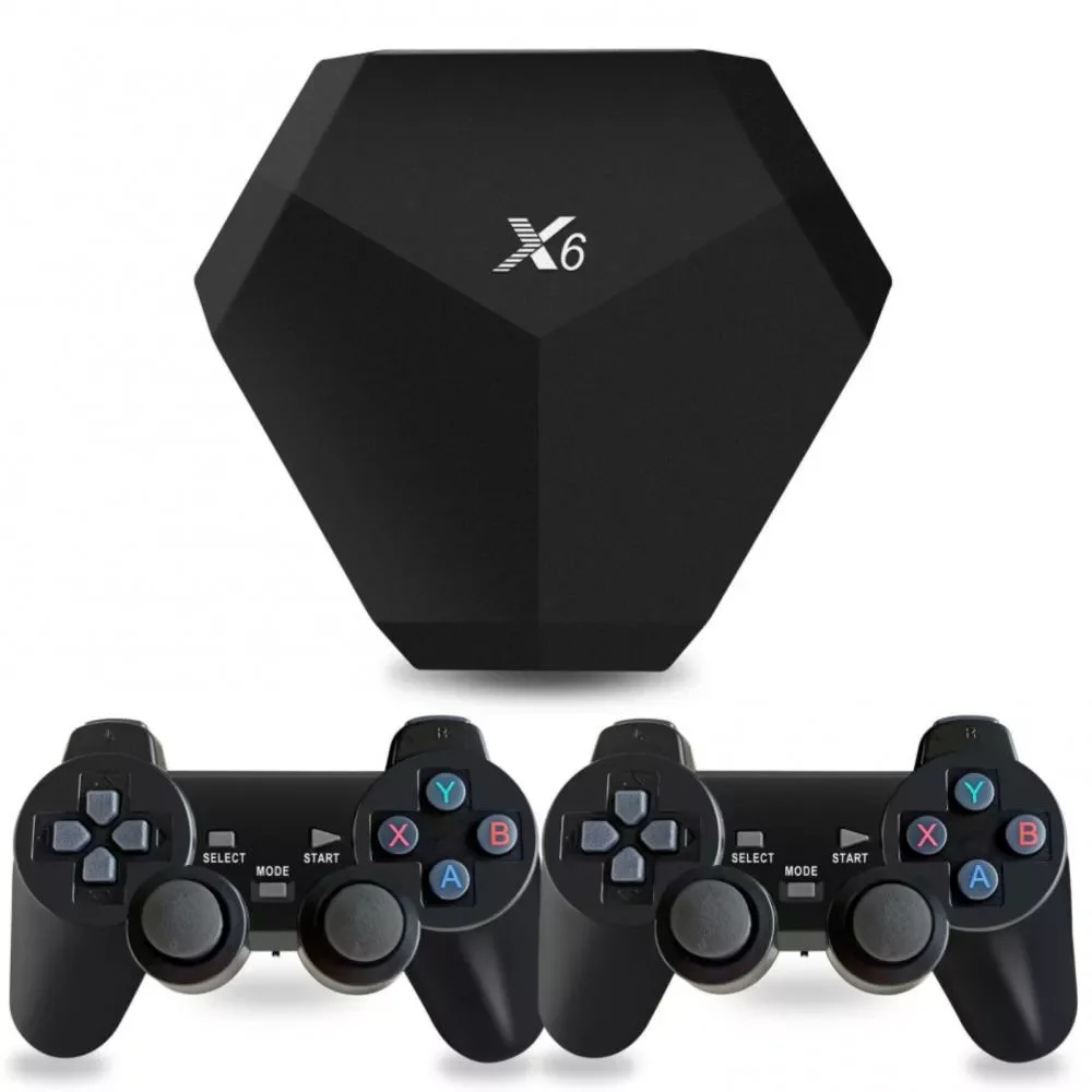 NEW2023 X6 4K HD Video Game Console Built In 15000+/10000 Classic Games Retro Console Wireless Controller AV/HD Output Mini Game
NEW2023 X6 4K HD Video Game Console Built In 15000+/10000 Classic Games Retro Console Wireless Controller AV/HD Output Mini Game