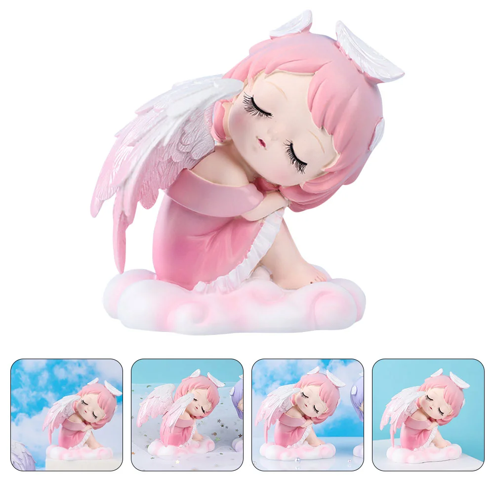 Angel Resin Angels Girl Statue Figurines Decor Figurine Baby Cake Ornament Car Birthday Garden Statues Desktop Crafts Patio Cute
Angel Resin Angels Girl Statue Figurines Decor Figurine Baby Cake Ornament Car Birthday Garden Statues Desktop Crafts Patio Cute
