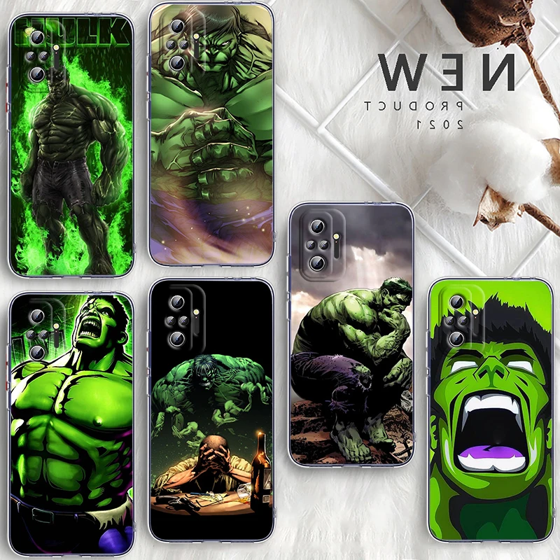 Marvel Super Hero Hulk For Xiaomi Poco X3 Redmi Note 11S 11 11T 10 10S 9 9T 9S 8 8T Pro 5G 7 5 4X Transparent Phone Case
Marvel Super Hero Hulk For Xiaomi Poco X3 Redmi Note 11S 11 11T 10 10S 9 9T 9S 8 8T Pro 5G 7 5 4X Transparent Phone Case