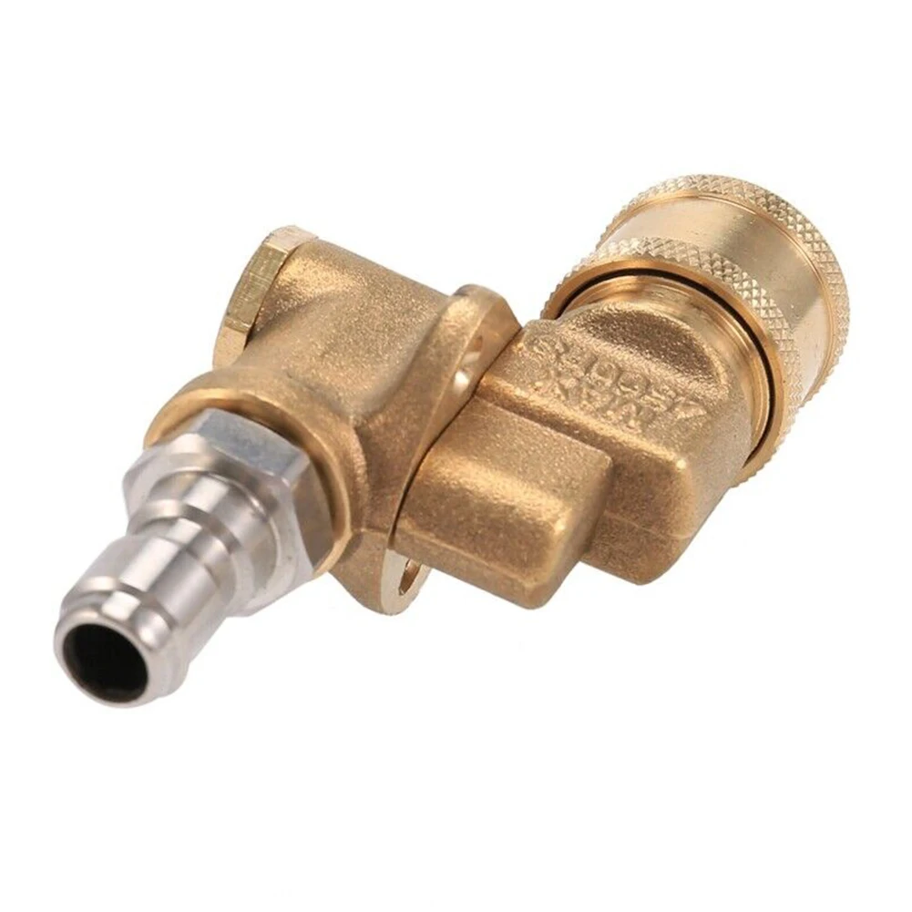 1PCS Quick Connect Rotary Coupler Adjustable Adapter With 5 Spray Nozzles Copper Connection For High Pressure Car Washer
1PCS Quick Connect Rotary Coupler Adjustable Adapter With 5 Spray Nozzles Copper Connection For High Pressure Car Washer