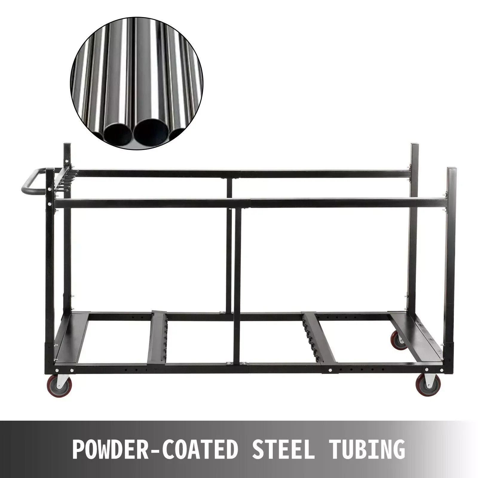 Black Folding Table And Chair Dolly Cart With Steel Frame Rolling Casters Storage Party Event Rental Furniture 12 Tables
Black Folding Table And Chair Dolly Cart With Steel Frame Rolling Casters Storage Party Event Rental Furniture 12 Tables