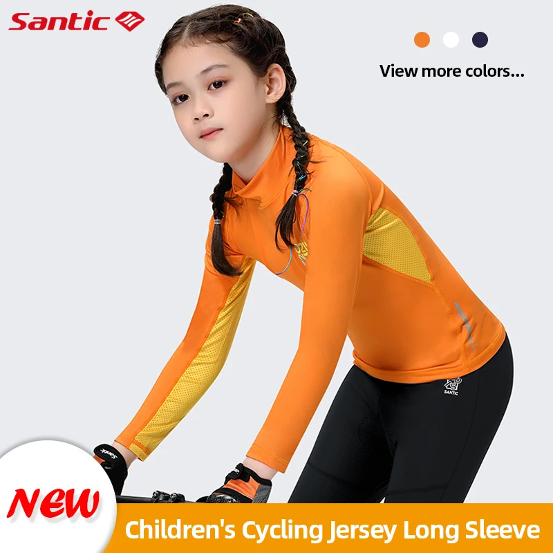 Santic High Quality Cycling Jerseys for Children Spring Cycling Shirt Long Sleeve Bicycle Clothing for Mtb Road Team Racing Bike
Santic High Quality Cycling Jerseys for Children Spring Cycling Shirt Long Sleeve Bicycle Clothing for Mtb Road Team Racing Bike